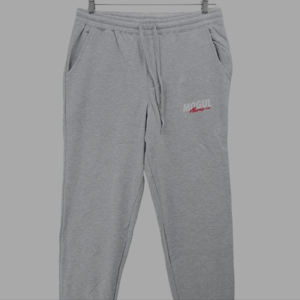 Mogul mail Moves Ludwig Ahgren Sweatpants Heather Gray Men's Size LARGE